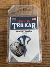 Eagle Claw Trokar Wacky Worm Hook Size 2/0 - £13.11 GBP