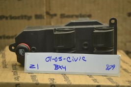 01-05 Honda Ciivic Driver Left Master Switch OEM Door Bx 4 829-Z1 - £18.08 GBP