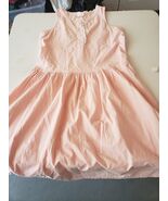You Babes II Pink Sundress Dress Size 7 1980s - $30.00