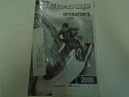 2000 Sea Doo Rx 5513 5514 Operator Guide Owners Manual Factory Oem Book New - £29.05 GBP