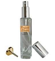 Perfume Studio Refillable Empty Glass Perfume Spray Bottle For Travel and with S - £8.75 GBP