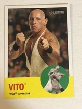 Vito WWE Heritage Topps Trading Card 2007 #30 - £1.55 GBP