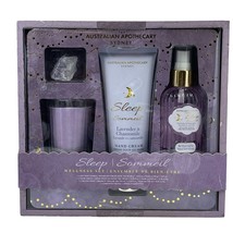 Australian Apothecary Sydney Wellness Set Sleep Amethyst Crystal Candle ... - $22.09