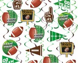 30 Pieces Football Party Decorations Football Hanging Swirl For Football... - $18.99