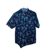 NWT Chubbies The One Man Wolf Pack Short Sleeve Button Down Friday Shirt... - $32.81