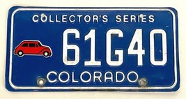 Colorado Collector&#39;s Series License Plate-Blue White - 61G40 - $18.69