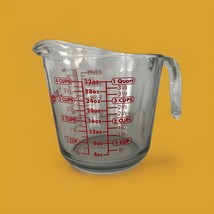 Anchor Hocking 4 Cup 1 Liter Measuring cup Red lettering  32 oz. Baking ... - $185.79 MXN