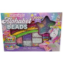  Art &amp; Craft Kit Alphabet beads set Jewelry Just My Styel DIY New - £11.69 GBP