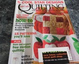 McCall&#39;s Quilting Magazine Auggust 2009 Candy Apple Pinwheels - $2.99