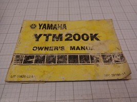 Yamaha 21V-28199-11 YTM200K   Owners Manual OEM Rough Condition - $25.14