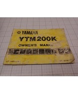 Yamaha 21V-28199-11 YTM200K   Owners Manual OEM Rough Condition - $25.14