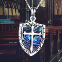 Sterling Silver Necklace for Men Boys Women Catholic Talisman Michael Archangel  - $106.00