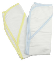 Bambini One Size Boy Infant Hooded Bath Towel (Pack of 2) 80% Cotton/ 20... - $17.93
