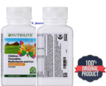 Amway_ Nutrilite Children Multivitamin And Iron Chewables Tablet - 200 Tabs - £62.10 GBP
