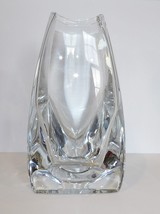 EXQUISITE BACCARAT FRANCE CRYSTAL MASSAI MODERN STYLE 9 1/2&quot; FLOWER VASE - £530.92 GBP