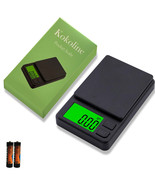 Kokoline Scales Digital Pocket Scale 1000g x 0.01g Weigh Gram Scale, Black - $17.81 CAD