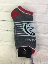 Marvel Ant Man Logo Low Cut Ankle Socks 1 Pair Shoe Size 5-10 Sock Size ... - £8.30 GBP