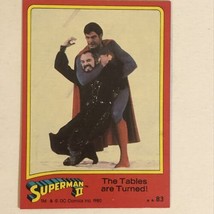 Superman II 2 Trading Card #83 Christopher Reeve - £1.57 GBP