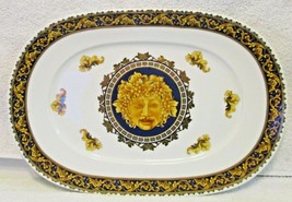 T. Limoges France Depos Porcelain Bacchus Large 15&quot; Oval Serving Platter  - £78.22 GBP