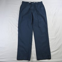 Orvis 34 x 34 Blue Twill 100% Cotton Straight Mens Chino Pants - £19.74 GBP