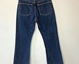 Vintage Abercrombie &amp; Fitch Womens size 8 31x32 Slouch Blue Jeans USA ma... - $12.25