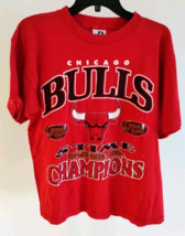 VTG Chicago Bulls 5 Time NBA Champions Dynasty NBA Finals 1997 Size Larg... - $27.87 CAD