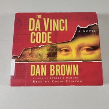Dan Brown The Da Vinci Code 5 Disc CD Audiobook Read by Colin Stinton - £7.01 GBP