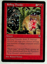 Rolling Thunder - Tempest - 1997 - Magic the Gathering - £1.44 GBP