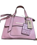 Steve Madden Pink Faux Leather Handbag Crossbody Purse Logo Btyler New W... - €30,28 EUR