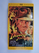 Indiana Jones and the Temple of Doom VHS Chapter 23 Edition - £5.44 GBP