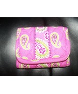 Vera Bradley Bermuda Pink Pocket Wallet RETIRED EUC - €18,43 EUR
