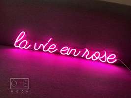 La vie en rose | LED Neon Sign - £141.64 GBP+