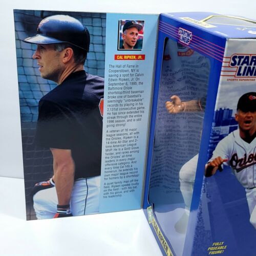 1997 Starting Lineup Cal Ripken Jr. 12 Inch Action Figure New Fully Poseable Item image 4