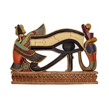 Design Toscano QL124212 Egyptian Eye of Horus Wall Sculpture  - £63.25 GBP