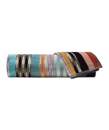 Missoni Home Ywan 159 Hand Towel Multi-Color Stripe Velour - £27.97 GBP
