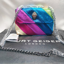 Kurt G Eagle Mini Rainbow Ladies Tote Bags Portable Joined Coloured Cross-Body B - £44.00 GBP
