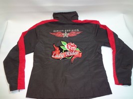 Harley-Davidson Men&#39;s nylon riding jacket size small Lady Rider Patch - $29.62 CAD