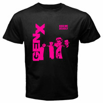 Generation X Kiss Me Deadly Album Cover Men&#39;s Black T-Shirt - £15.95 GBP