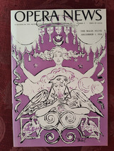 Rare METROPOLITAN OPERA NEWS Magazine December 1 1958 The Magic Flute Mo... - £12.98 GBP