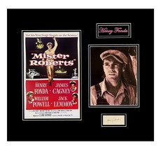 Henry Fonda Museum Framed Autograph Ready to Hang - £296.76 GBP