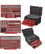WORKPRO 450-Piece Mechanics Tool Set Professional Tool Kit Heavy Duty Ca... - £275.98 GBP