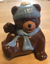 Vintage Hand Painted Bear - Japan KSK - 2 1/2” Tall - £5.97 GBP