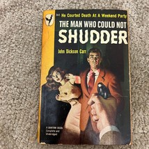 The Man Who Could Not Shudder Mystery Paperback Book John Dickson Carr 1949 - £9.64 GBP