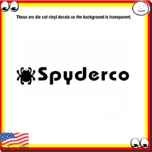 SPYDERCO spyder co vinyl cut sticker decal knives fishing cutlery knife EDC - £3.92 GBP+