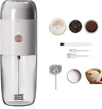 Portable Milk Frother and Coffee Grinder - £15.69 GBP