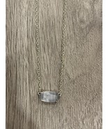 Kendra Scott Ever Slate Pendant Gold Tone Necklace - $32.62
