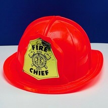 Tim Mee plastic fireman firemen helmet fire chief rescue toy vintage vtg RARE - £55.28 GBP