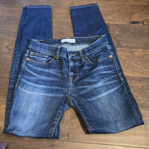Madewell womens Blue Skinny Jeans sz 24 Inseam 28.5” - £23.53 GBP