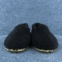 Rachel Roy  Women Shearling Style Shoes Black Fabric Slip On Size 5-6 Me... - £19.46 GBP