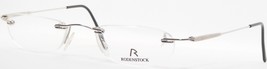 Vintage Rodenstock R 4363 S4 B Silber Brille Rahmenlose 46-19-140mm - £89.55 GBP